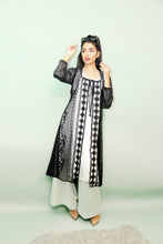 Load image into Gallery viewer, Zayn Silver Suit with Lace Jacket Set
