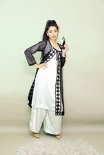 Load image into Gallery viewer, Zayn Silver Suit with Lace Jacket Set
