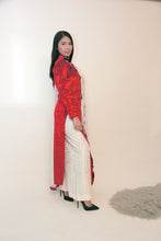 Load image into Gallery viewer, Rania Red Velvet Trouser Suit
